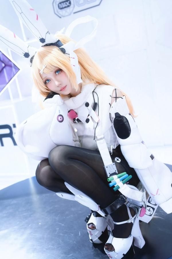    焖焖碳 - 交错战线 莉普斯 展会科技风二次元Cosplay写真第2张图片