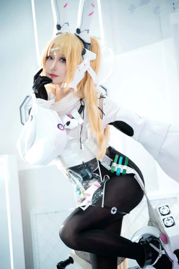    焖焖碳 - 交错战线 莉普斯 展会科技风二次元Cosplay写真第11张图片