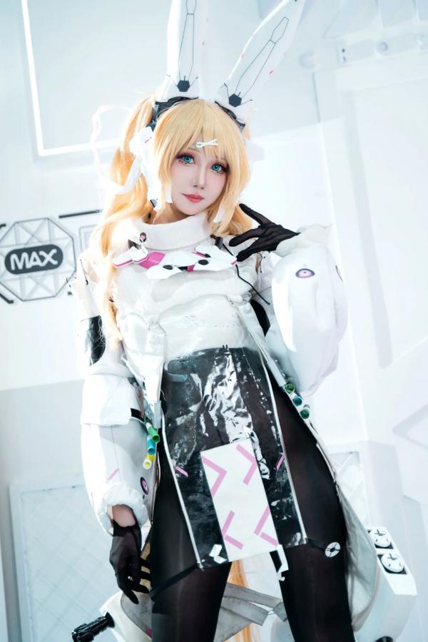    焖焖碳 - 交错战线 莉普斯 展会科技风二次元Cosplay写真第12张图片