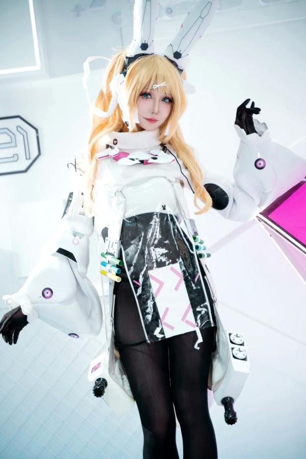    焖焖碳 - 交错战线 莉普斯 展会科技风二次元Cosplay写真第13张图片