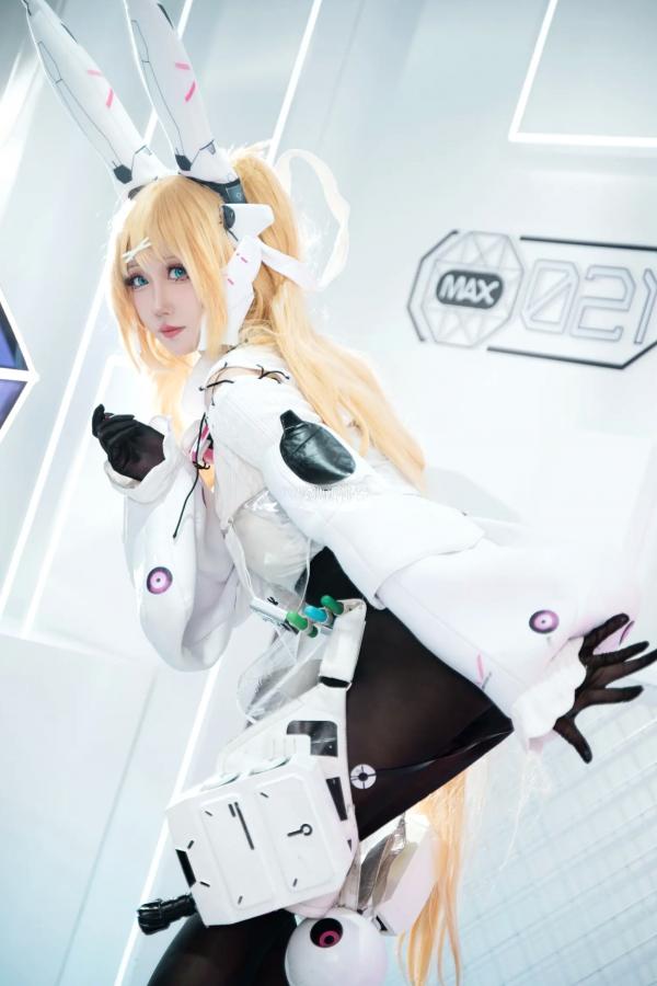   焖焖碳 - 交错战线 莉普斯 展会科技风二次元Cosplay写真第14张图片