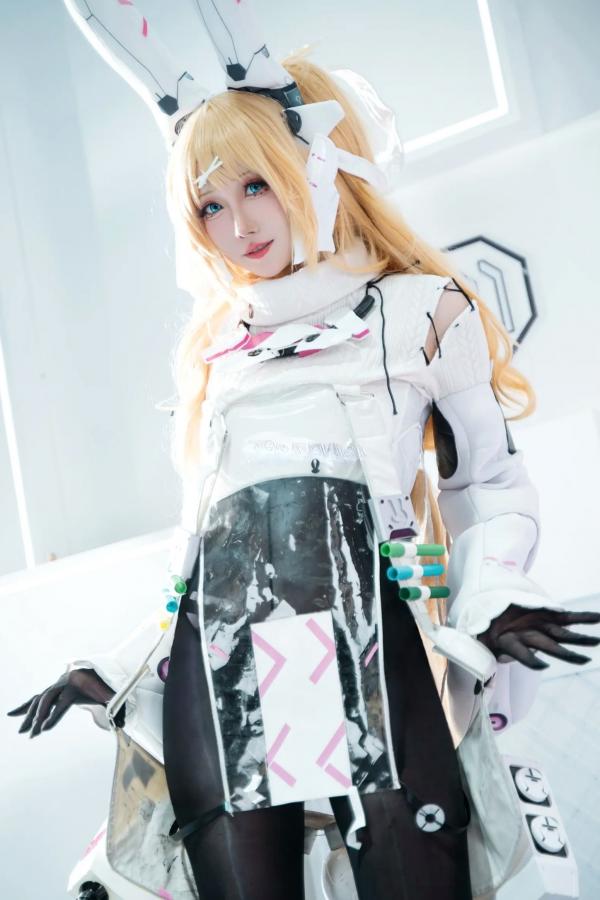    焖焖碳 - 交错战线 莉普斯 展会科技风二次元Cosplay写真第16张图片
