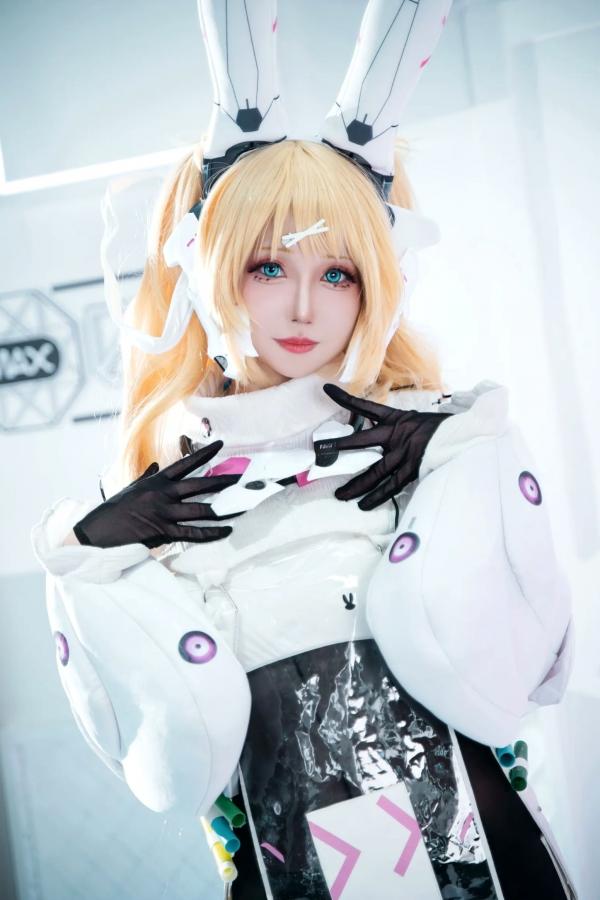    焖焖碳 - 交错战线 莉普斯 展会科技风二次元Cosplay写真第18张图片