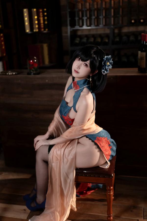    梓猫AzuNyan - 建武旗袍第7张图片