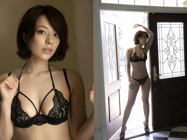    小瀬田麻由 - Perfect Nudy vol.1 纯白内衣与深V私房性感写真第20张图片