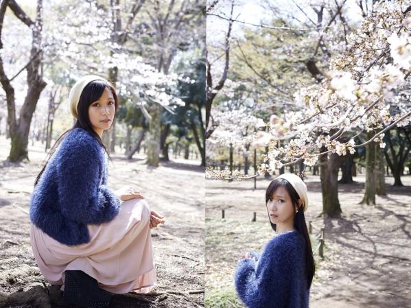    穂坂ゆき - エクスタシー 日本女神户外清新与室内性感内衣诱惑写真第8张图片
