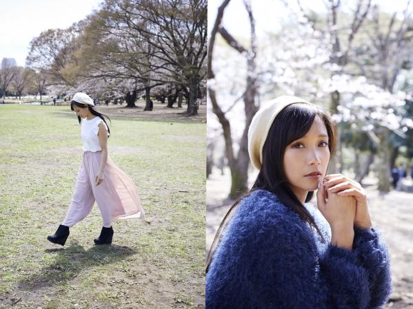    穂坂ゆき - エクスタシー 日本女神户外清新与室内性感内衣诱惑写真第9张图片