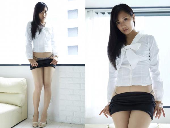   穂坂ゆき - エクスタシー 日本女神户外清新与室内性感内衣诱惑写真第21张图片