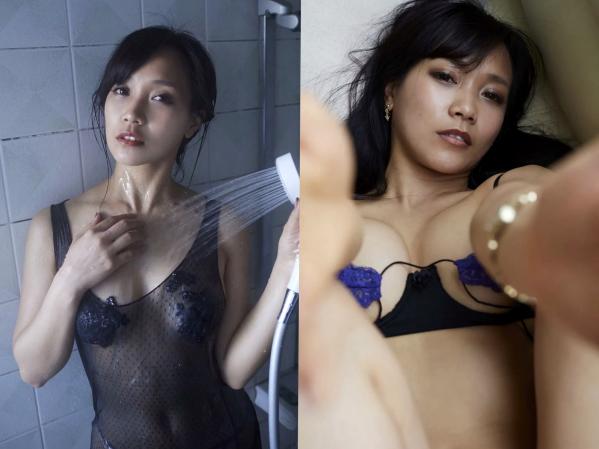    穂坂ゆき - エクスタシー 日本女神户外清新与室内性感内衣诱惑写真第35张图片