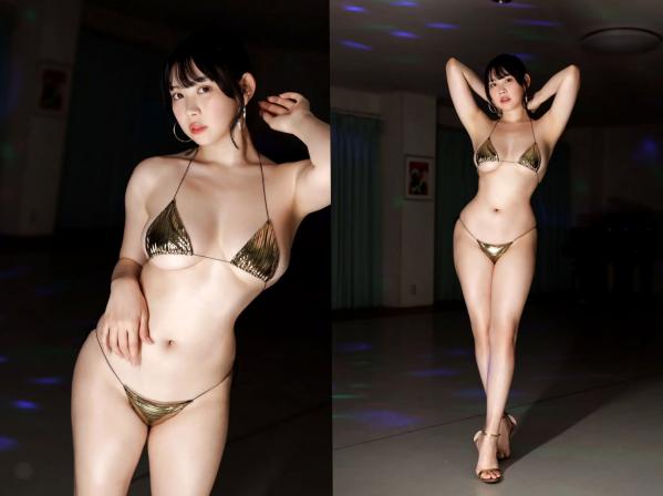    篠見星奈 - SEINA MODE 流れ星をみた 性感金色比基尼与蕾丝内衣私房写真第97张图片