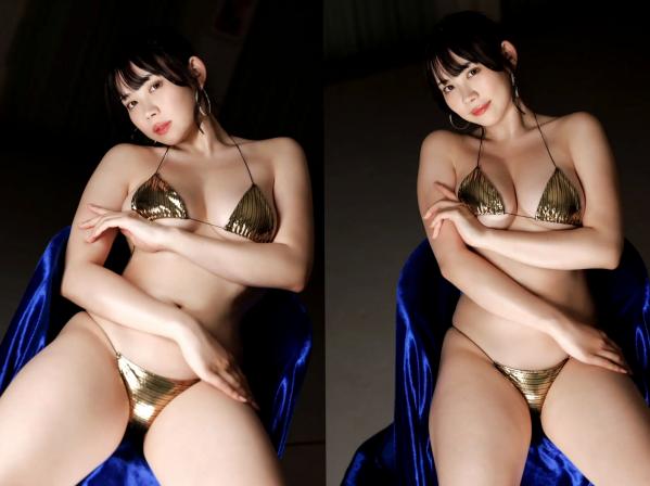    篠見星奈 - SEINA MODE 流れ星をみた 性感金色比基尼与蕾丝内衣私房写真第103张图片