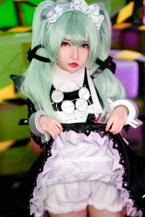    Potato-Godzilla-Corin-Zenless-Zone-Zero-绝区零-可琳 娇羞性感女仆COS 美臀大尺度诱惑写真第8张图片