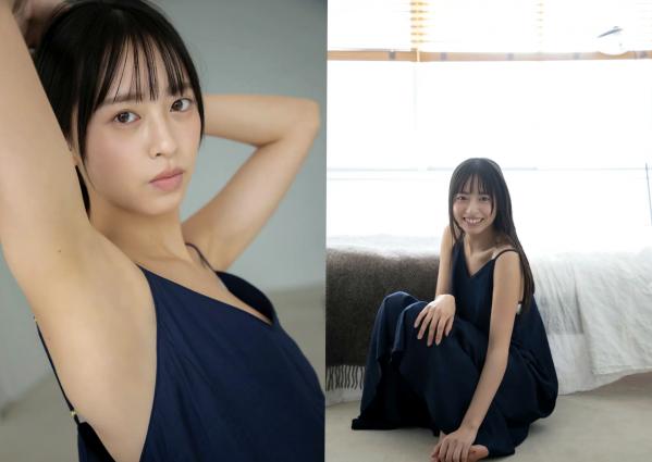    大槻りこ - Sparkle 日本清纯偶像粉色连体内衣与过膝长袜室内私房性感写真第4张图片
