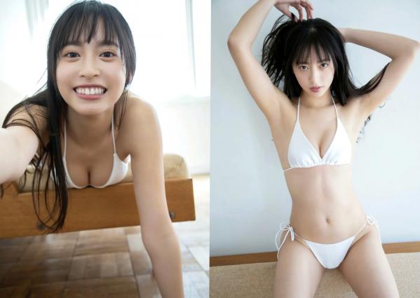    大槻りこ - Sparkle 日本清纯偶像粉色连体内衣与过膝长袜室内私房性感写真第27张图片
