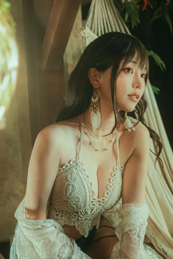    Ely_eee(ElyEE子) - Secret Treehouse Escape 梦幻树屋波西米亚私房写真第22张图片