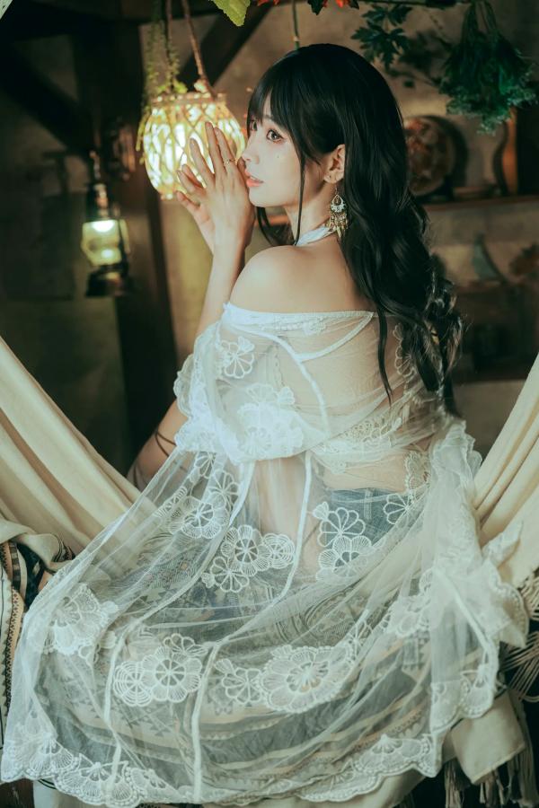    Ely_eee(ElyEE子) - Secret Treehouse Escape 梦幻树屋波西米亚私房写真第28张图片