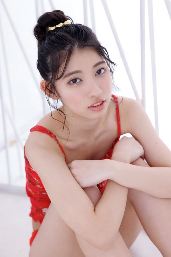    [Minisuka.tv] Akane Nishikawa 西川茜 - Regular Gallery Set 10.01 红色碎花吊带家居私房写真 清纯甜美美臀第23张图片