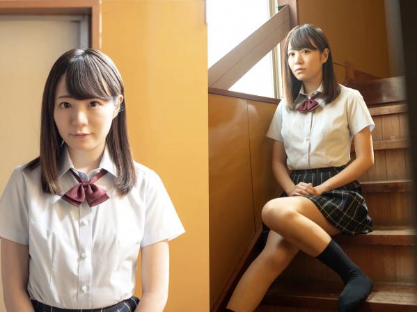    日向ひかげ《あの夏をおいかけて》日系清纯校服美少女沙滩比基尼写真第2张图片