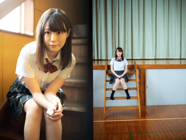    日向ひかげ《あの夏をおいかけて》日系清纯校服美少女沙滩比基尼写真第3张图片