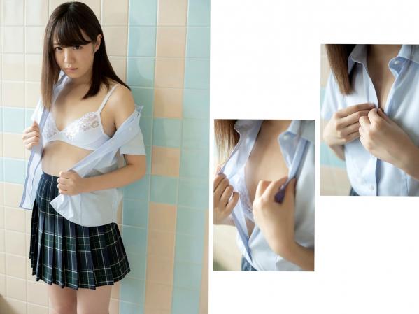    日向ひかげ《あの夏をおいかけて》日系清纯校服美少女沙滩比基尼写真第10张图片