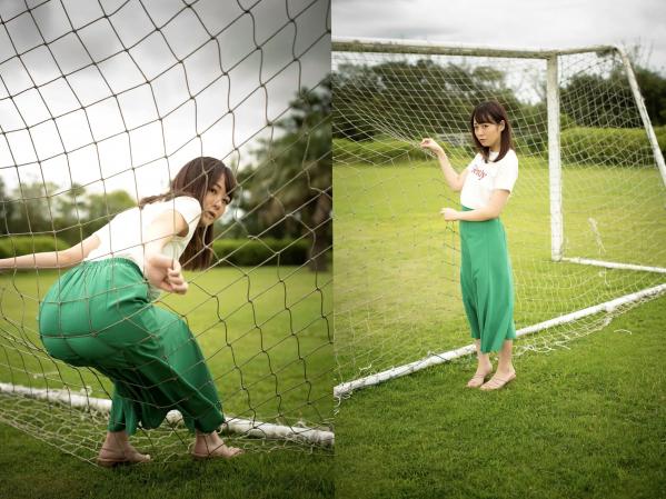    日向ひかげ《あの夏をおいかけて》日系清纯校服美少女沙滩比基尼写真第13张图片