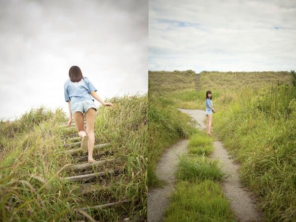    日向ひかげ《あの夏をおいかけて》日系清纯校服美少女沙滩比基尼写真第14张图片