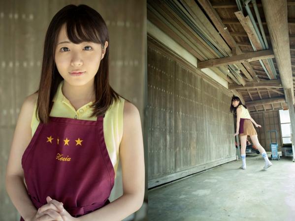    日向ひかげ《あの夏をおいかけて》日系清纯校服美少女沙滩比基尼写真第23张图片