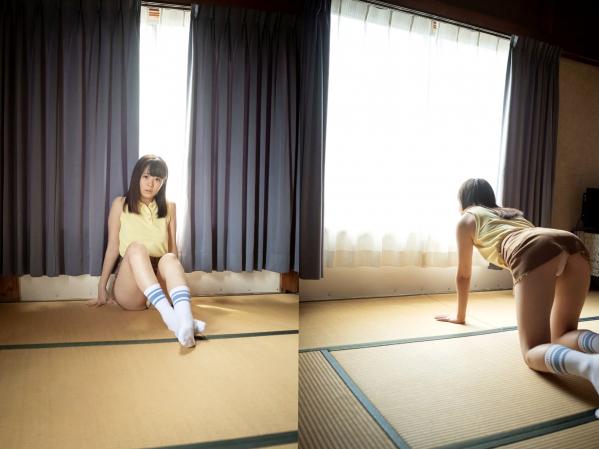   日向ひかげ《あの夏をおいかけて》日系清纯校服美少女沙滩比基尼写真第25张图片