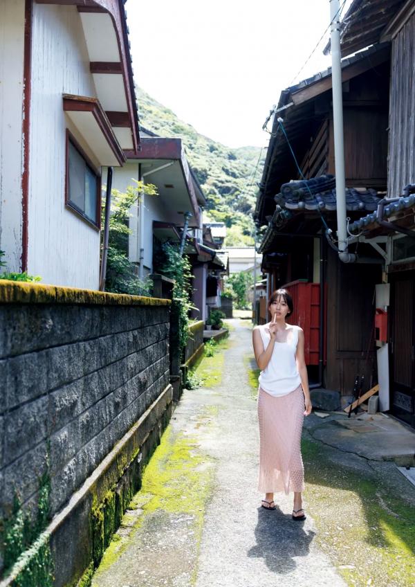    志田音々《音色 cantabile》長崎五島列島篇：日系清新治愈内衣与海边户外写真第33张图片