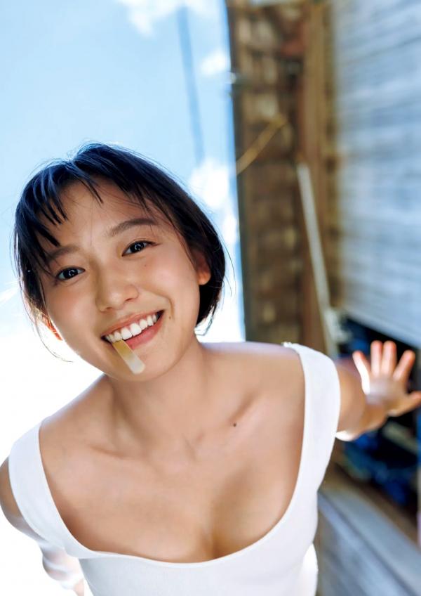    志田音々《音色 cantabile》長崎五島列島篇：日系清新治愈内衣与海边户外写真第34张图片