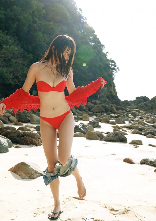    志田音々《音色 cantabile》長崎五島列島篇：日系清新治愈内衣与海边户外写真第105张图片