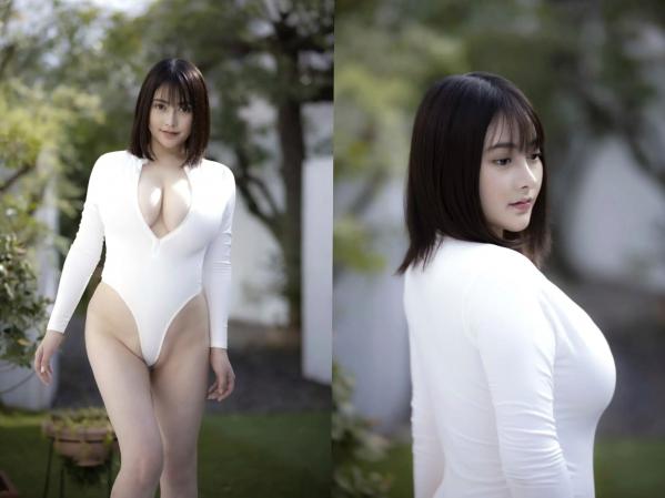    藤川めい - 白い妖精の微笑み 红色兔女郎性感比基尼私房诱惑写真第12张图片