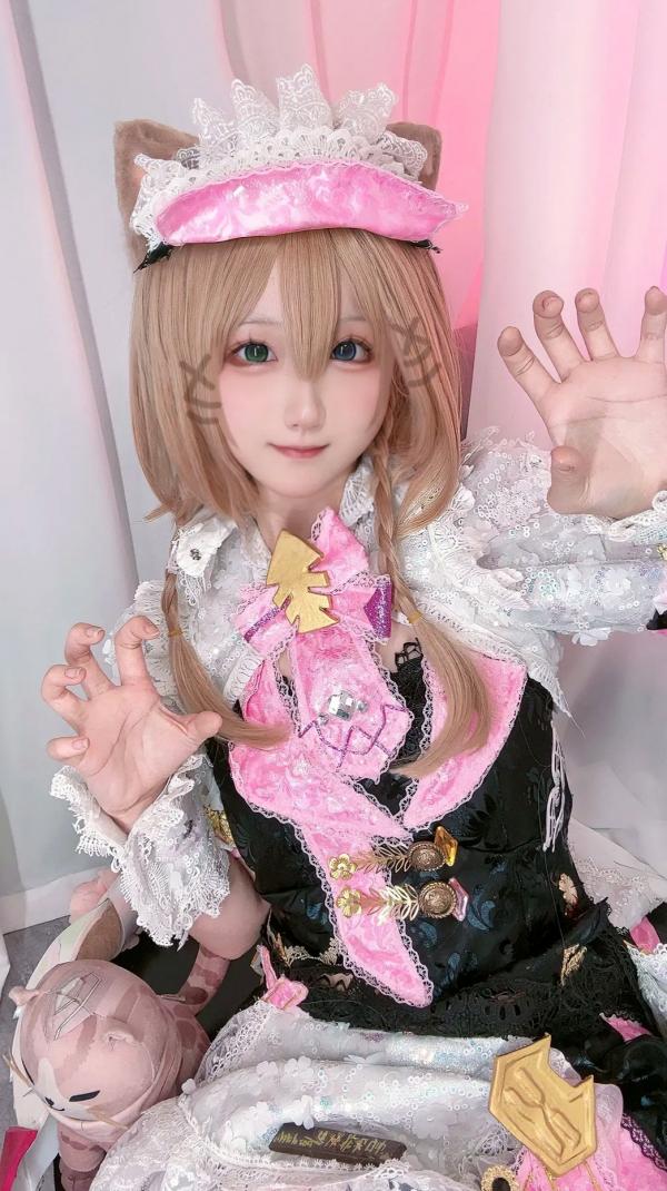    Seele麦麦 - Pardofelis 帕朵菲莉斯 萌系猫耳女仆装COS角色扮演写真第22张图片