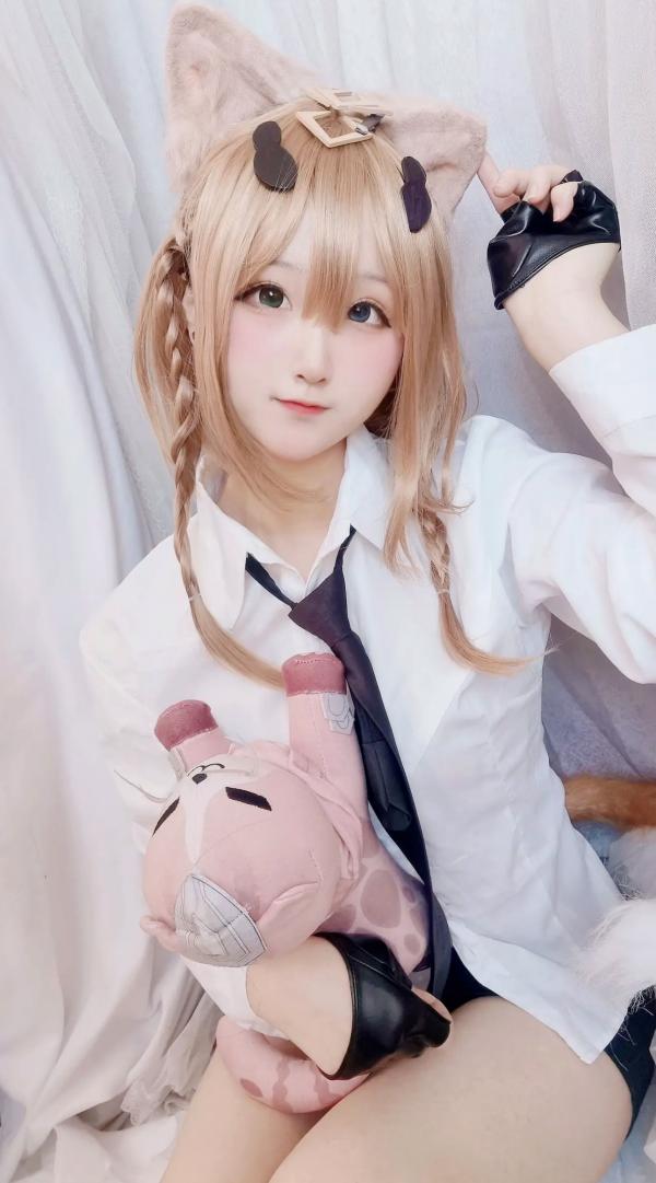    Seele麦麦 - Pardofelis 帕朵菲莉斯 萌系猫耳女仆装COS角色扮演写真第23张图片