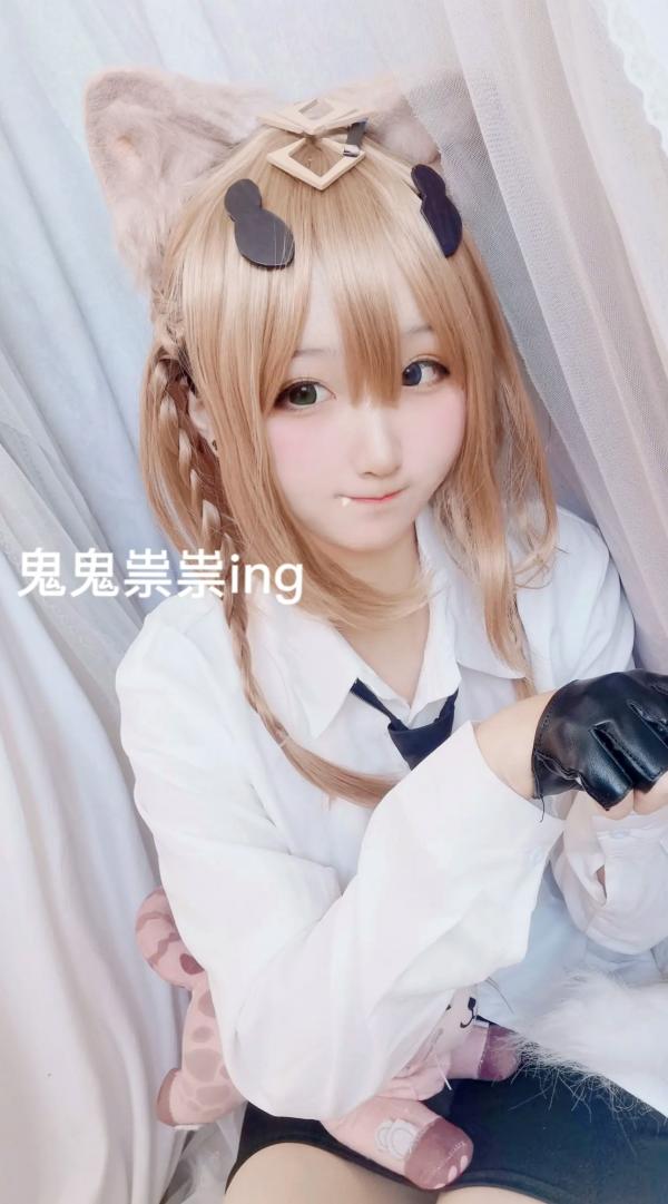    Seele麦麦 - Pardofelis 帕朵菲莉斯 萌系猫耳女仆装COS角色扮演写真第24张图片