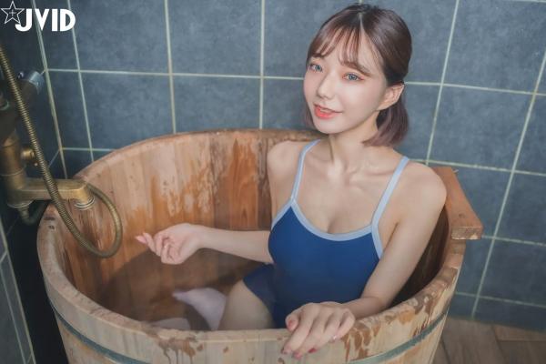    [JVID] 啾啾 - 高校生 浴室湿身死库水与日系制服美腿写真第5张图片