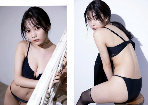    吉澤遥奈 - Light and Shadow 日本性感写真 纯欲白色泳衣与冷艳黑丝内衣私房秀第22张图片