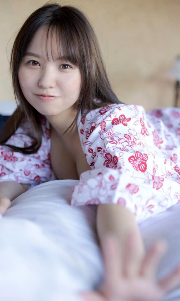    《本郷柚巴 - ホンマに好き。》日系温泉和服与性感内衣写真集第74张图片