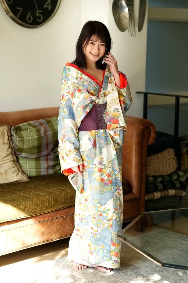    山田南実 - 絢爛乱舞プリンセス 日系清纯私房内衣写真 优雅性感和服诱惑第8张图片