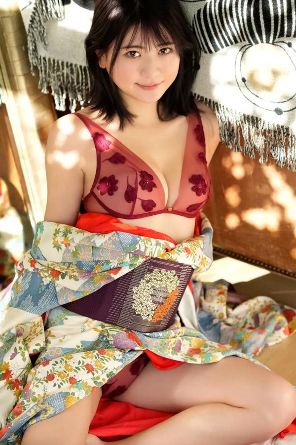    山田南実 - 絢爛乱舞プリンセス 日系清纯私房内衣写真 优雅性感和服诱惑第12张图片