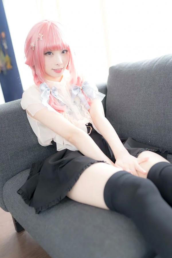    [Cosplay][misaco] Rumi Reina 礼奈るみ - TLに突然のド貧乳~淫乱ピンク~第5张图片