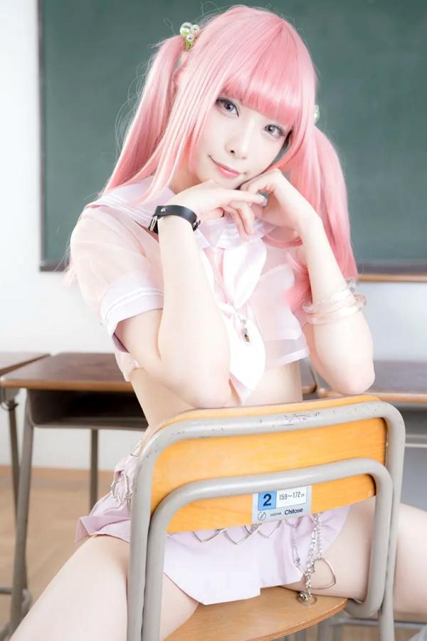    [Cosplay][misaco] Rumi Reina 礼奈るみ - TLに突然のド貧乳~淫乱ピンク~第37张图片