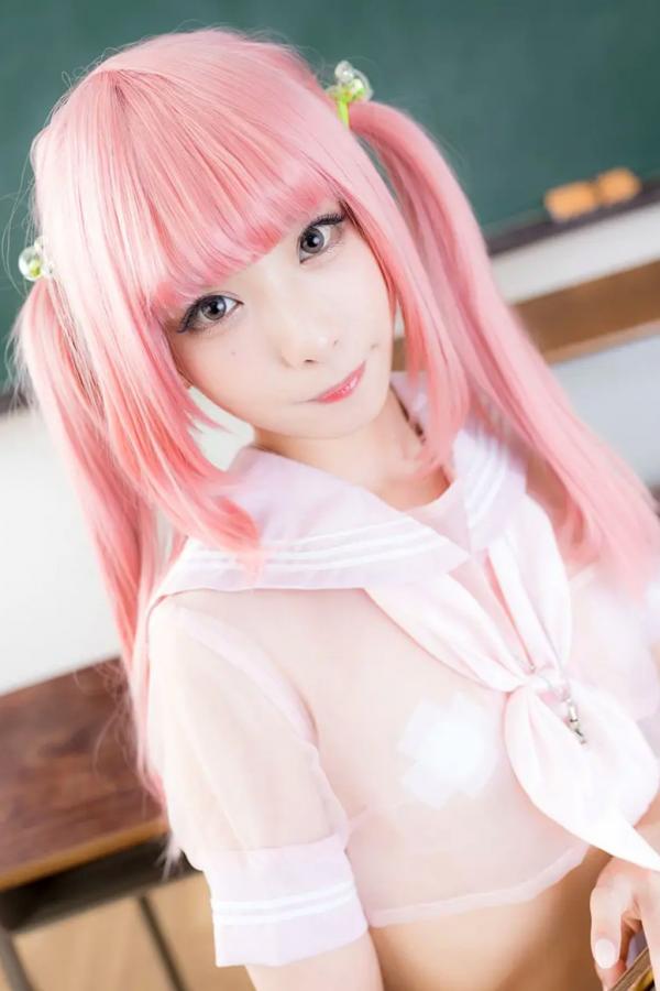    [Cosplay][misaco] Rumi Reina 礼奈るみ - TLに突然のド貧乳~淫乱ピンク~第41张图片