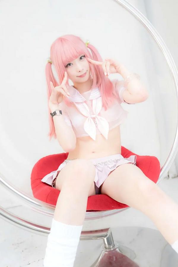    [Cosplay][misaco] Rumi Reina 礼奈るみ - TLに突然のド貧乳~淫乱ピンク~第55张图片