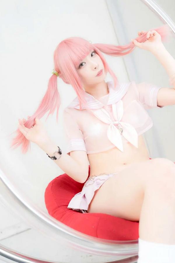    [Cosplay][misaco] Rumi Reina 礼奈るみ - TLに突然のド貧乳~淫乱ピンク~第56张图片