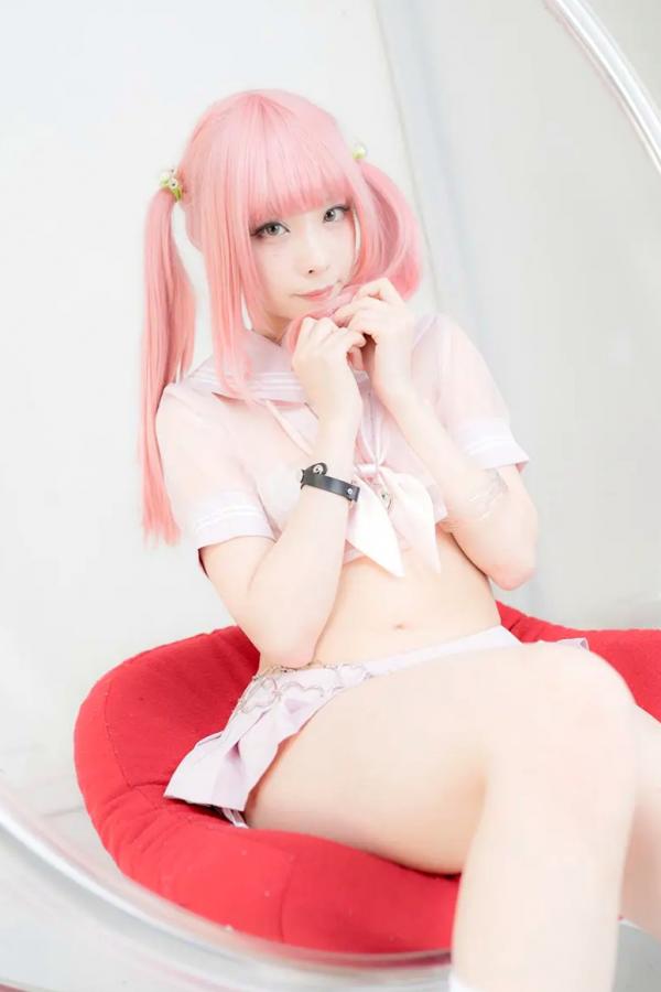    [Cosplay][misaco] Rumi Reina 礼奈るみ - TLに突然のド貧乳~淫乱ピンク~第57张图片