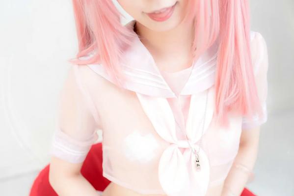    [Cosplay][misaco] Rumi Reina 礼奈るみ - TLに突然のド貧乳~淫乱ピンク~第58张图片