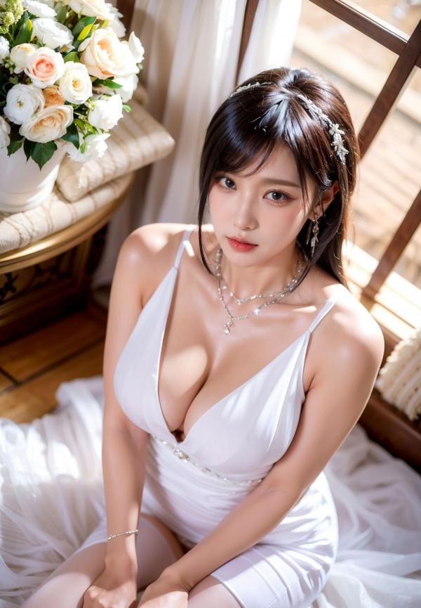    AI美女-超写实-白吊带裙美女-纯净版第23张图片