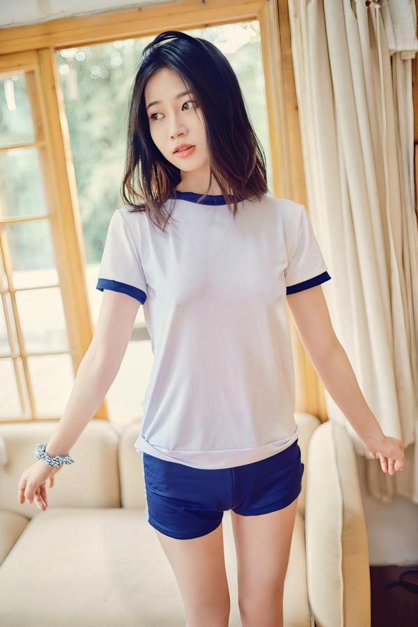 年年Nnian 年年  《年年Nnian-运动服》日系清纯体操服家居私房性感诱惑写真第23张图片
