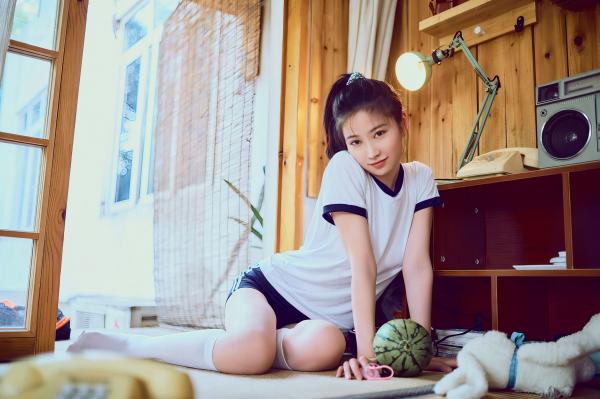 年年Nnian 年年  《年年Nnian-运动服》日系清纯体操服家居私房性感诱惑写真第34张图片